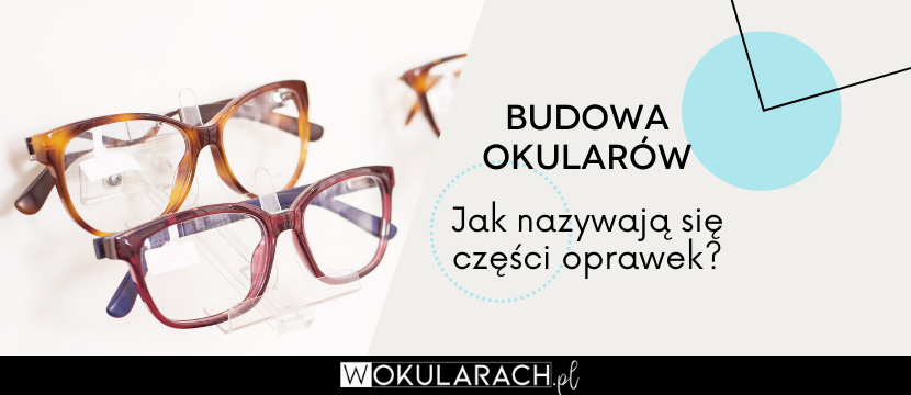 Budowa okularów – jak nazywają się części oprawek?