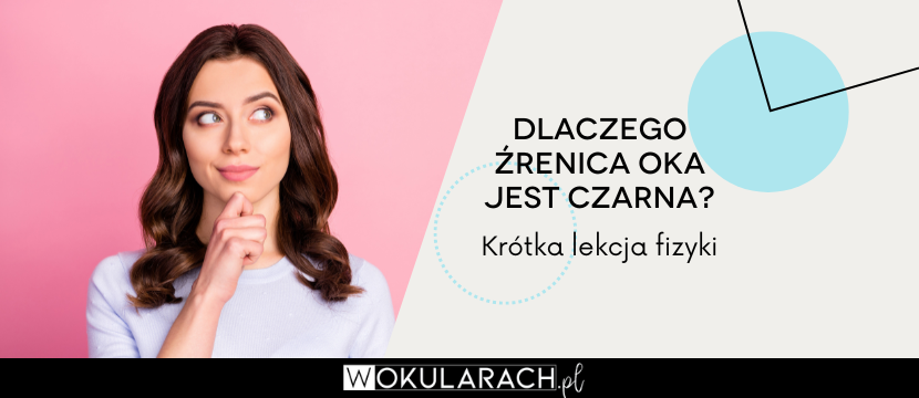 Dlaczego źrenica oka jest czarna? Krótka lekcja fizyki